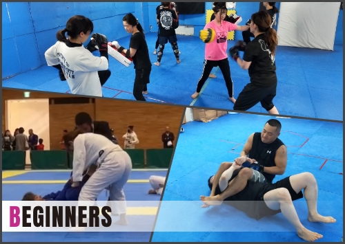 【入門クラス】キックボクシング・柔術・ミット打ち